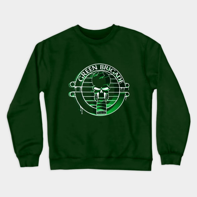 Green Brigade 3D Crewneck Sweatshirt by Providentfoot